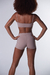 Conjunto Feminino Coala Macchiato Shorts + Top Básico - comprar online