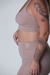Conjunto Feminino Coala Macchiato Legging + Top Franzido Frontal - loja online