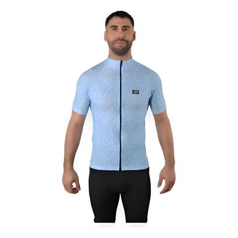 Remera Jersey JAR VEC Maglia Full Stamp De Ciclismo Para Hombre