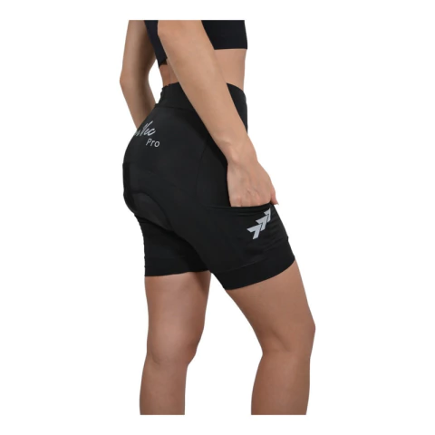 Calza Corta JAR VEC PRO De Ciclismo Con Badana y Bolsillos De Mujer - comprar online