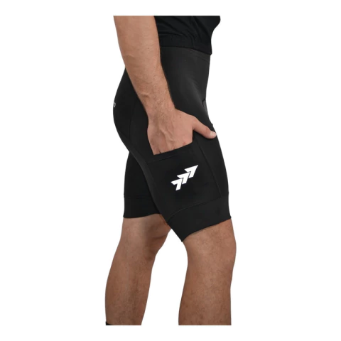 Calza Corta JAR VEC PRO De Ciclismo Con Badana Y Bolsillos De Hombre
