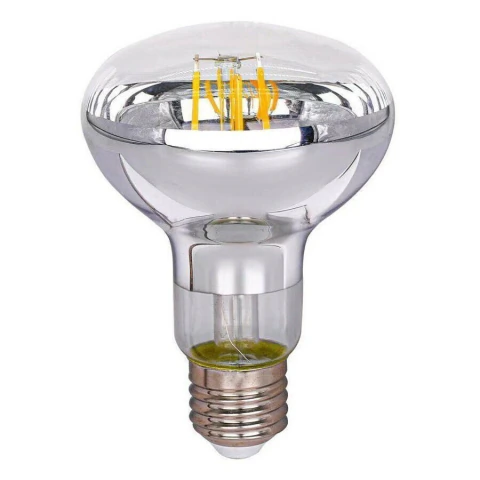 LAMPARA LED 8W E27 BLANCO CALIDO 2700K FILAMENTO REFLECTORA *NOVA*