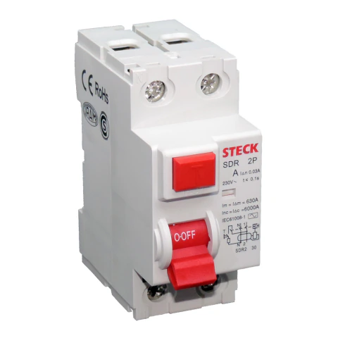 DISYUNTOR DIFERENCIAL BIPOLAR 2x40a 30ma 400V *STECK*