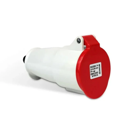 Toma hembra movil 3P+N+T 32A IP44 380V N5256 *STECK*