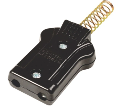 FICHA HEMBRA PARA CALEFON ELECTRICO NEGRA *CORE*
