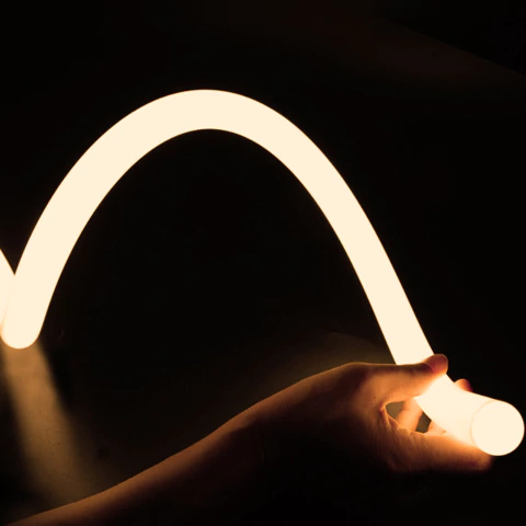 MANGUERA NEON 360 LED 220V CALIDO X METRO