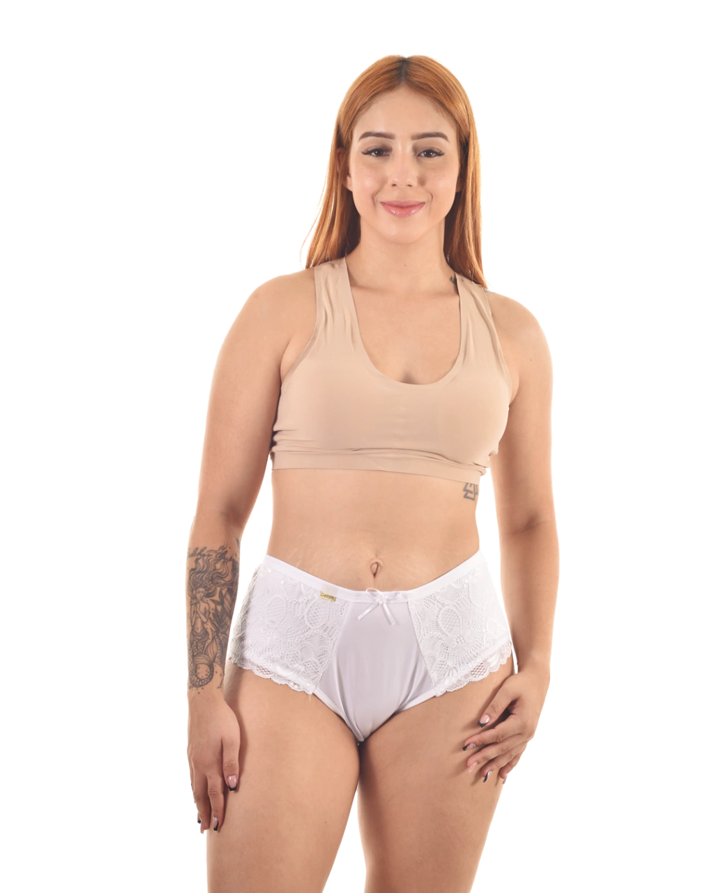Tangão Microfibra com Renda Lateral | Conforto e Delicadeza | ref. 7270