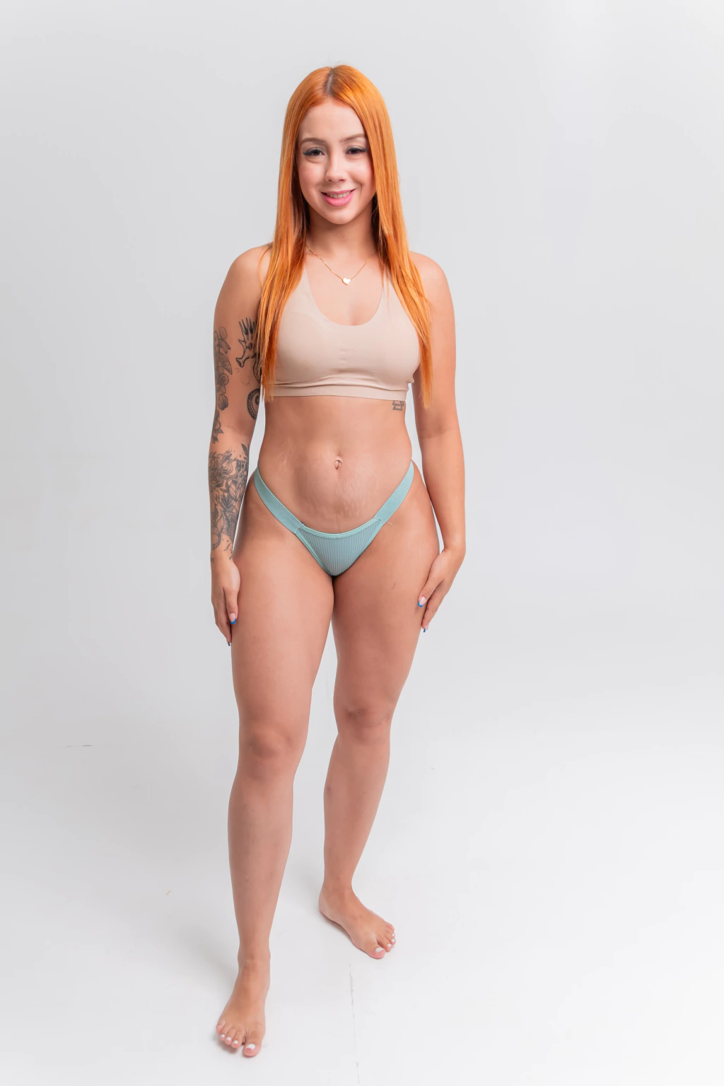 Fio duplo em suede canelado | ref. 8476