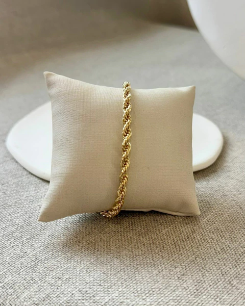 Pulseira Cordão Baiano 4mm