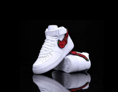 Air Force AF1 Custom Swoosh Rosas Velcro Sku.288