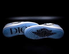 Jordan 1 Retro Low Dior Gris En Piel Sku.187 - tienda en línea