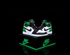 Jordan Air 1 Lucky Green Custom Sku.309