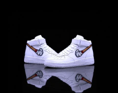 Air Force AF1 Custom Swoosh Cigarette Velcro Sku.295 - tienda en línea