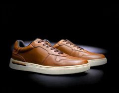 Zapatos En Piel De Becerro Color Nuez Sku.313 - CsModaconEstilo