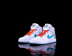 Jordan Retro 1 Miami Dolphins Custom Sku.P204