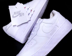Air Force Af1 Triple White En Piel Sku.034 - (copia)