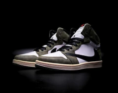 Jordan Air Retro 1 High Travis Scott Cactus Jack Sku.070 - CsModaconEstilo