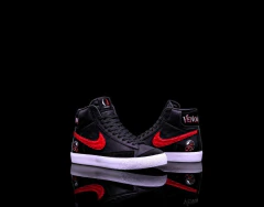 NIKE BLAZER VENOM BLACK RED CUSTOM (PREVENTA) Sku.211