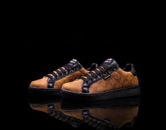 Coach Bronce Black Low Canvas Sku.315