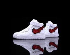 Air Force AF1 Custom Swoosh Rosas Velcro Sku.288 - online store