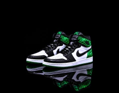 Jordan Air 1 Lucky Green Custom Sku.309 - CsModaconEstilo