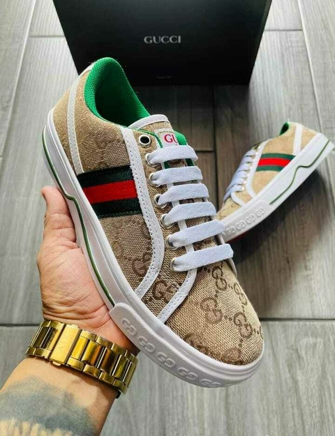 Tenis Clasico Moda Unisex Color Cafe