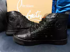 Christian Louboutin High Black Red Cocodrilo Sku.119 en internet