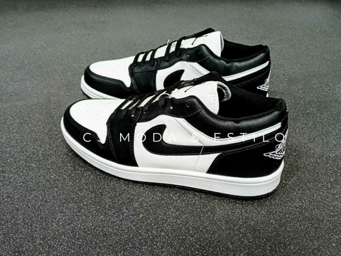 Jordan Air 1 Low Panda Black White WMNS Sku.124