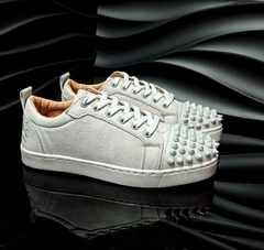 Tenis Suela Roja Bota Gris Estoperoles Unisex - (copia) - buy online