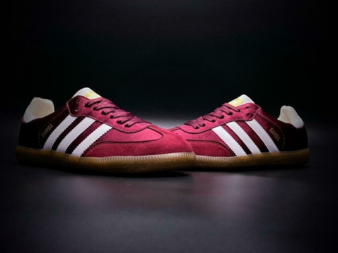 Samba Adidas Cherry Red Gold Sku.216 - buy online
