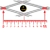 Imagem do Pano de Rede Malha 11 55mm Fio 0.40 5,28m x 100m 40x55x48