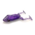 Isca Silicone Paddle Frog 9.5cm Purple 2 Unid na internet