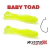 Isca Silicone Baby Toad 9cm Mellow 2 Unid na internet
