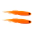 Isca Silicone Bacashad 17cm Orange 2 Unid na internet