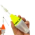 Boia Cevadeira Mini Parruda 36g Amarelo e Branco na internet