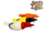 Isca Silicone Bad Line Bird 8cm 10g Bbr08 Amarela - LaPesca