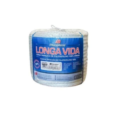 Corda Polipropileno Grilon 10.0mm Branca (12Kg)