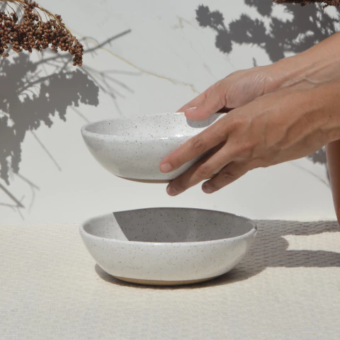 Par de Tigelas/bowls M3 - Branca - comprar online