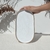 Prato oval M - Branco