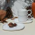 Par de Xícaras e Pires para Chá e Café - Linha Formas - Branco