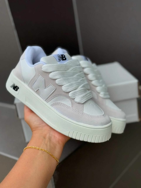 New balance Ct303 Branco/nude
