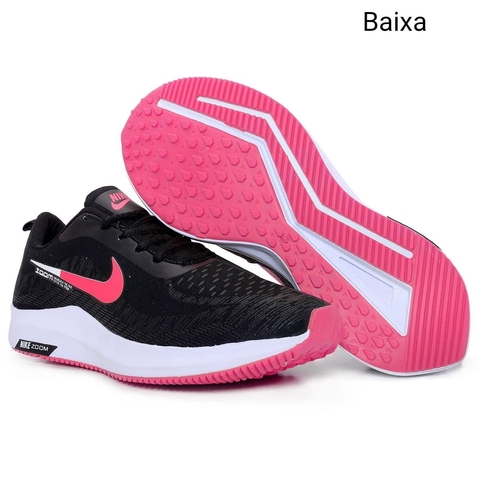 Nike Zoom Preto/ Rosa Pink