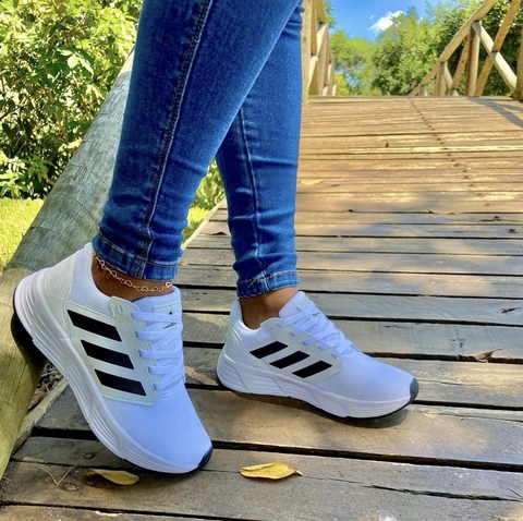 Tênis Adidas Branco/ Preto
