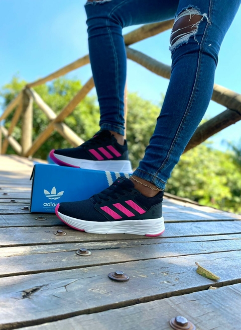 Adidas Preto/ Rosa
