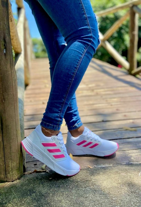 Adidas Bco/ Rosa