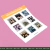 Cartela de adesivos mamamoo stamp - comprar online