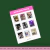 Cartela de adesivos blackpink stamp