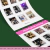 Cartela de adesivos blackpink stamp na internet