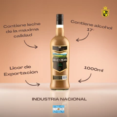 Belle Cream Irish Cream Premium 1000ml x1u - Licores La Triestina