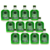 Petaca Licor de Menta Vidrio 200ml Caja x12u